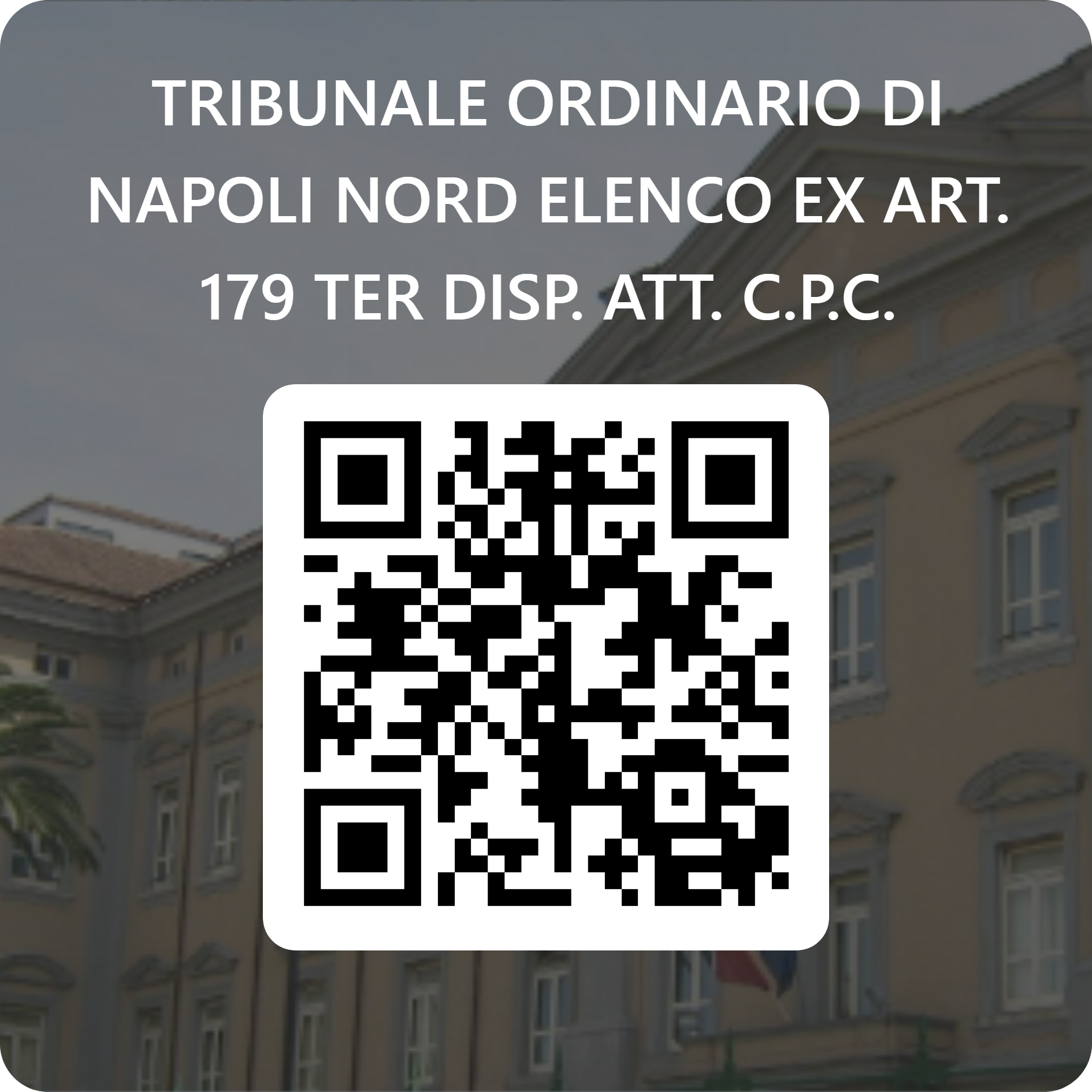 QRCode per _TRIBUNALE ORDINARIO DI NAPOLI NORD_ELENCO EX ART. 179 TER DISP. ATT. C.P.C._.png